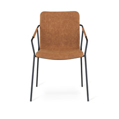 Evo stol cognac PU 2-pack