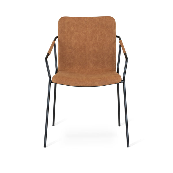 Evo stol cognac PU 2-pack