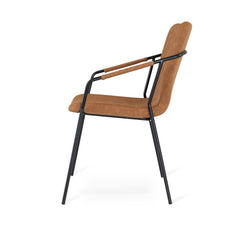 Evo stol cognac PU 2-pack