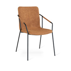 Evo stol cognac PU 2-pack