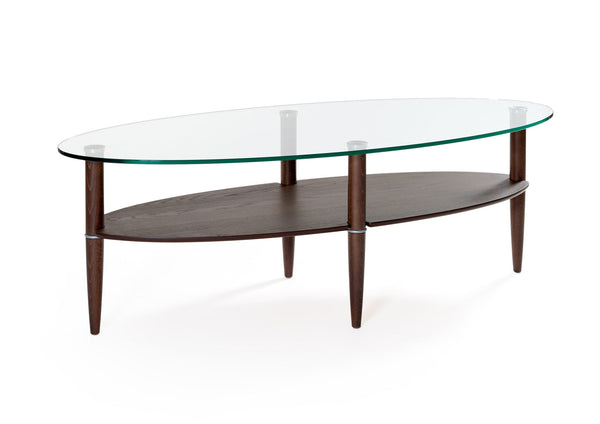 Glasgow soffbord rökt ek 159x69 cm