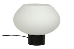 Bell bordlampa stor svart/vit