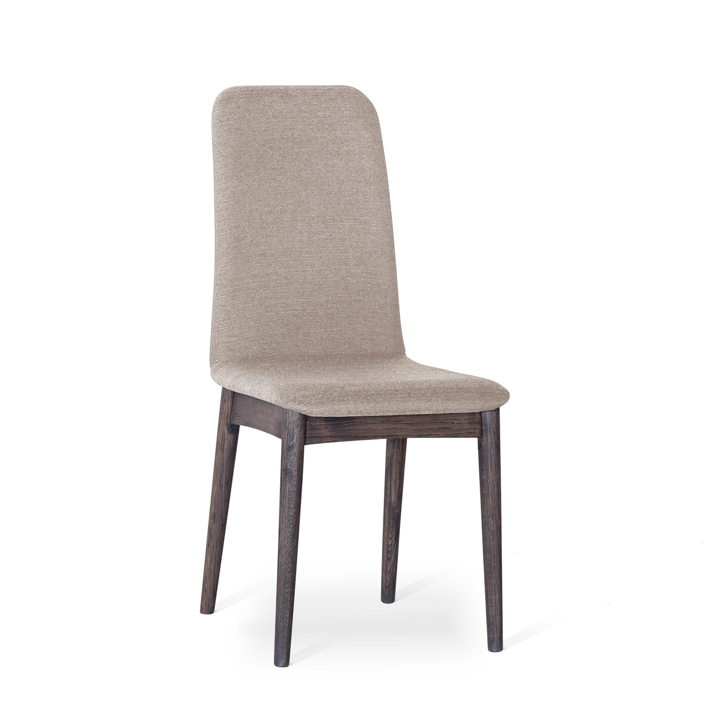 Hampton stol tyg Portland beige smoked ek 2-pack