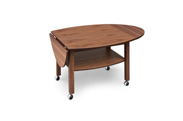 Havanna klaffbord valnöt 70x70 (120x70) cm