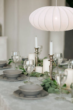 Mamsell taklampa 55 cm vit