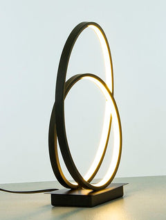 Loop bordlampa svart