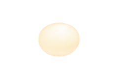 Globus bordlampa 13 cm vit