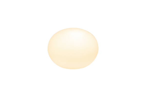 Globus bordlampa 13 cm vit