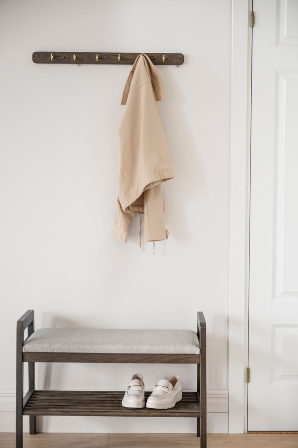 Inverness kroklist 65, 6 krokar brun ek