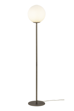 Molekyl golvlampa tenn/vit