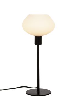 Bell bordlampa hög svart/vit