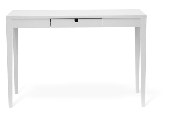 Klinte laptopskrivbord 110 cm med låda vitlack