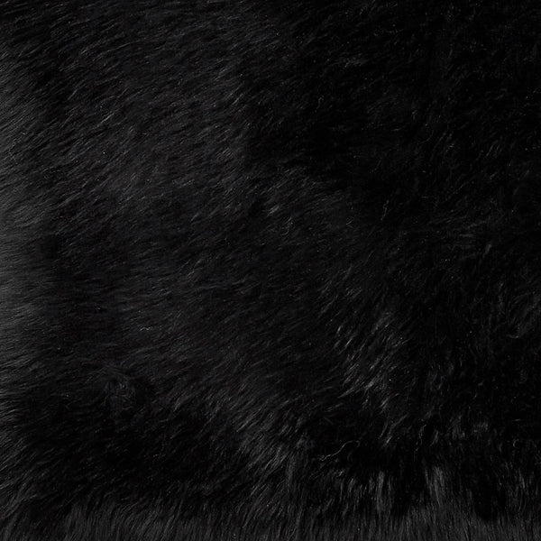Gently fårskinn svart