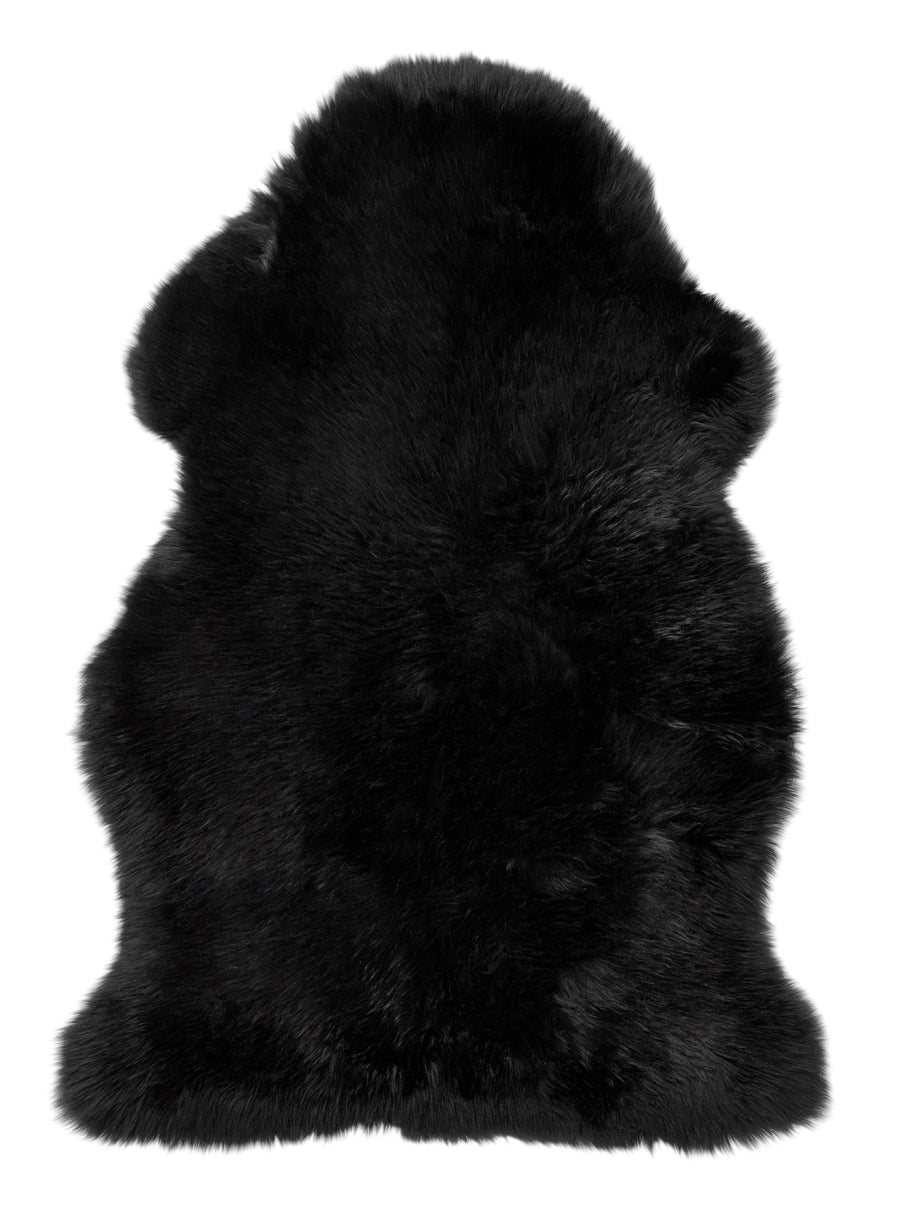 Gently fårskinn svart