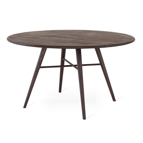 Löderup matbord Ø 135 cm rökoljad ek