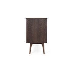 Löderup sideboard 2 dörrar, 3 lådor rökbetsad ek