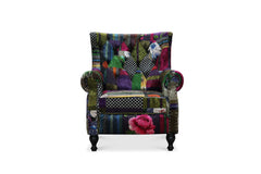 London fåtölj tyg Anna patch