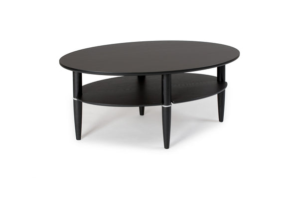 Madrid soffbord svartbetsad ek 110x70 cm