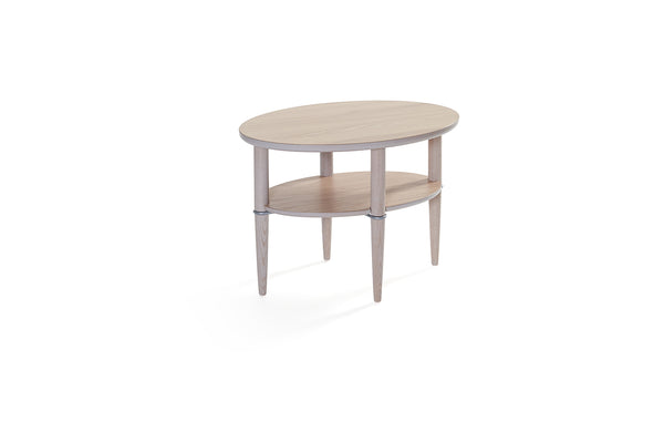 Madrid lampbord vitpigmenterad ek 65x45 cm