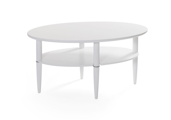 Madrid soffbord vitlack 110x70 cm