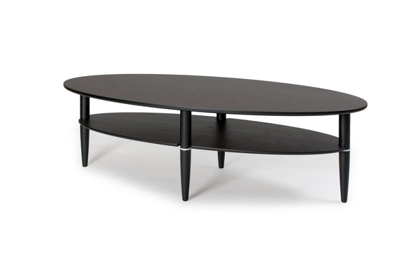 Madrid soffbord svartbetsad ek 160x70 cm