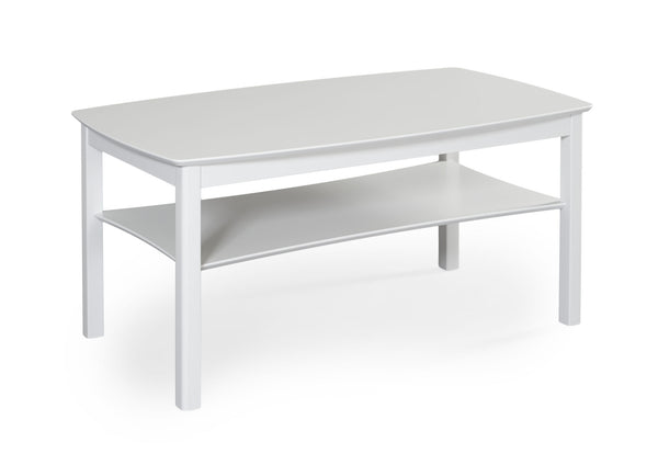 Marathon soffbord vitlack 120x70 cm