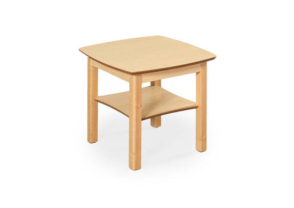 Marathon sidobord björk 55x55 cm