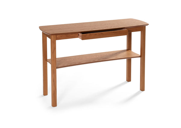 Marathon sidobord med låda ek 115x40 cm