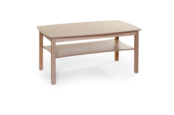 Marathon soffbord vitpigmenterad ek 120x70 cm