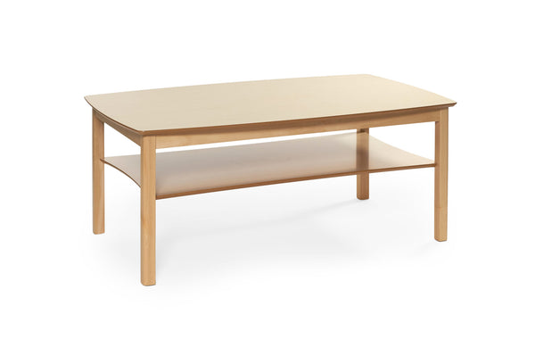 Marathon soffbord björk 135x80 cm