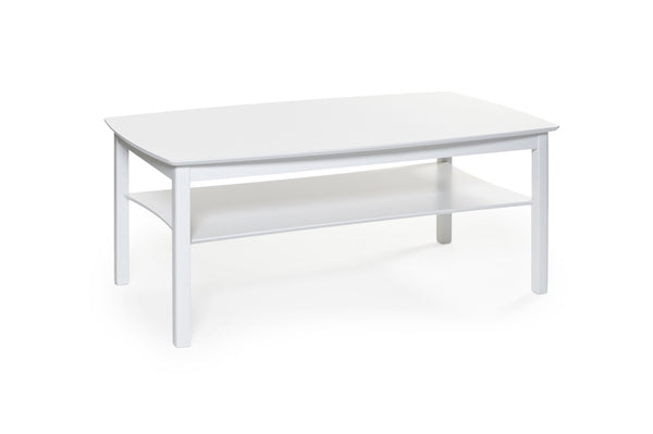 Marathon soffbord vitlack 135x80 cm