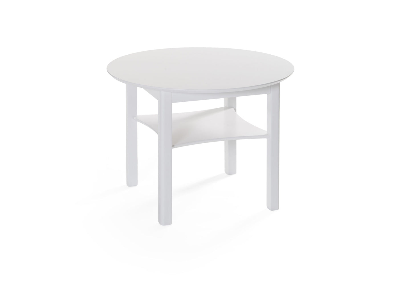 Marathon soffbord vitlack ∅ 75 cm