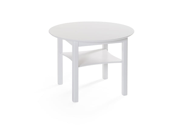 Marathon soffbord vitlack ∅ 75 cm