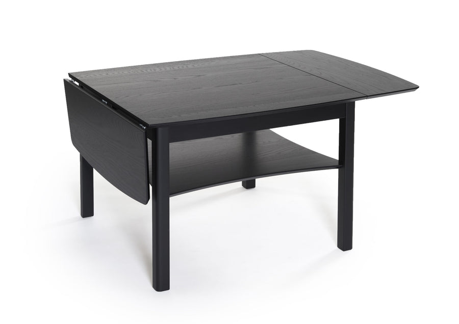 Marathon klaffbord svartbetsad ek 80 cm