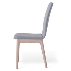Nordik stol tyg Nord beige vitoljad ek 2-pack