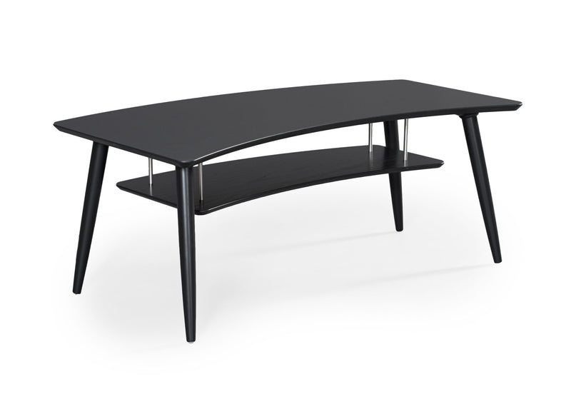Polo soffbord svartbetsad ek/svartbetsad ek 120x62/52 cm