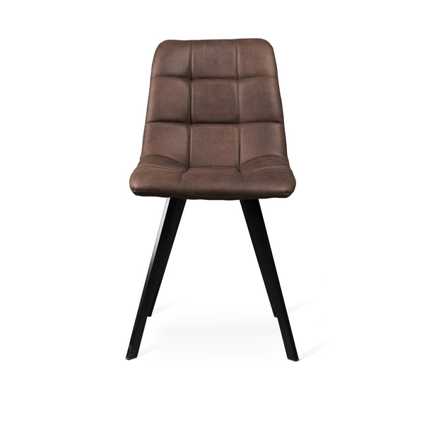 Ruth stol MF Nilla brun 2-pack