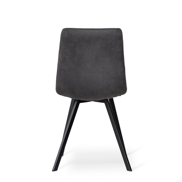 Ruth stol MF Nilla mörkgrå 2-pack