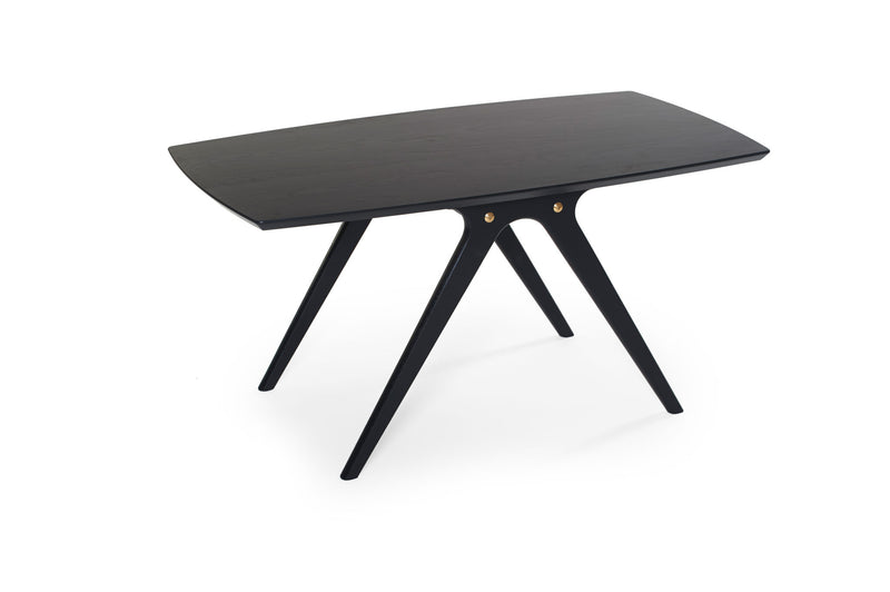 Swing soffbord svartbetsad ek 110x60 cm