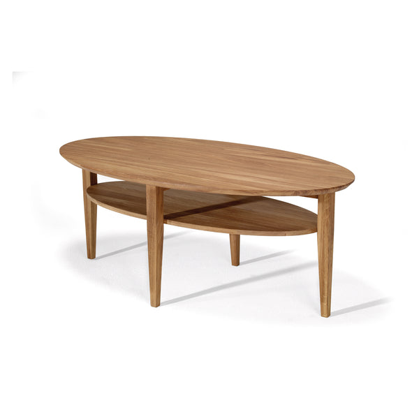 Tango soffbord ellips 130 cm oljad ek