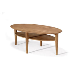 Tango soffbord ellips 130 cm oljad ek