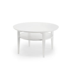 Tango soffbord Ø 90 cm vitbets