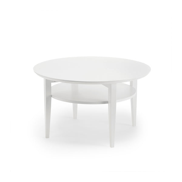 Tango soffbord Ø 90 cm vitbets
