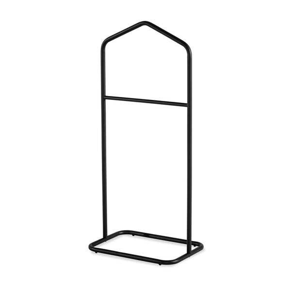 Town herrbetjänt svart metall