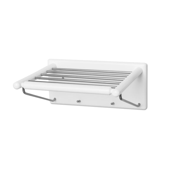 Twist hatthylla 37 cm vitlack