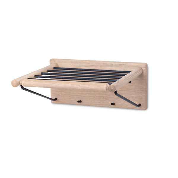 Twist hatthylla 37 cm vitoljad ek