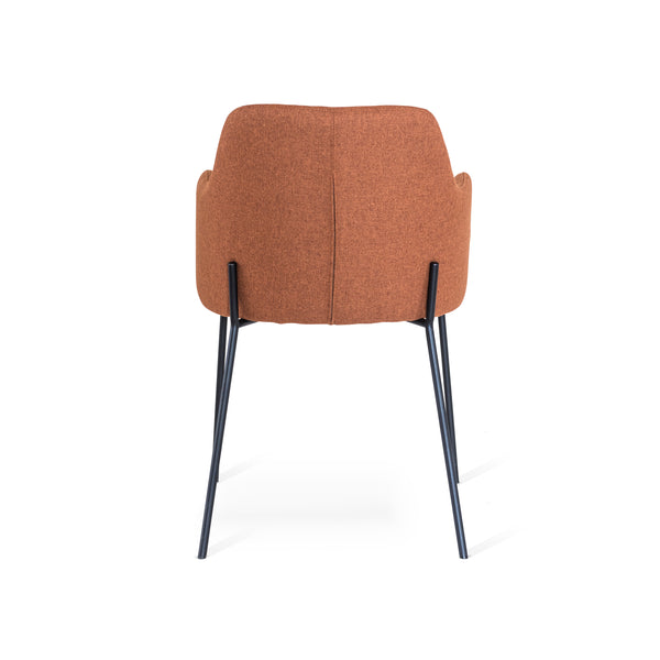 Urban stol rostbrun 2-pack