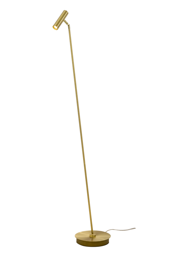 Artic golvlampa matt mässing