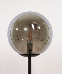 Molekyl golvlampa svart/rök