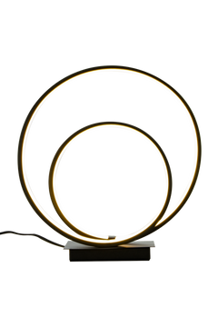 Loop bordlampa svart